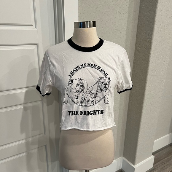 ⭐3 for $20 Cropped Band Tee - Picture 1 of 8